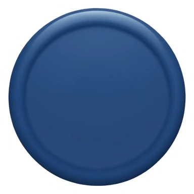navy blue circle sticker