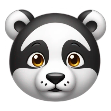 🐼 mixed with 🧢 sticker