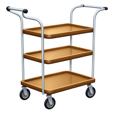 single tier hotel trolley sticker