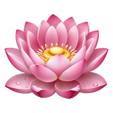 lotus flower sticker