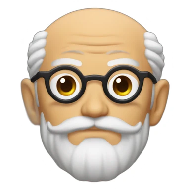 master roshi of Gragon ball sticker