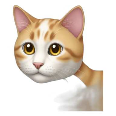 lila cat sticker
