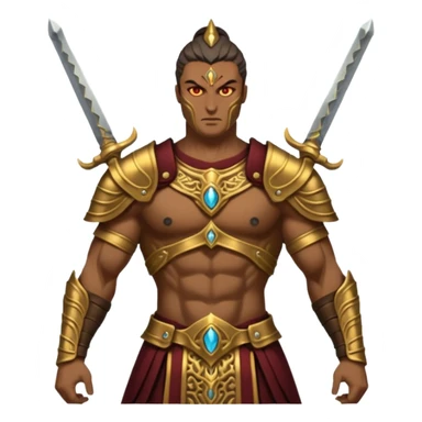 I want an emoji for Eight-Handled Sword Divergent Sila Divine General Mahoraga sticker