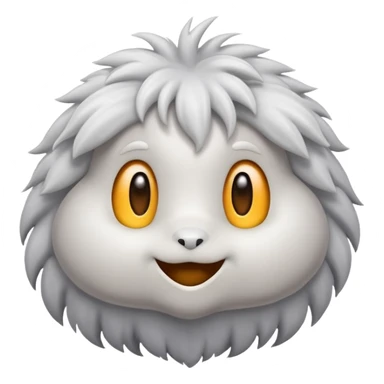 White , grey ish tick with a light grey background  sticker