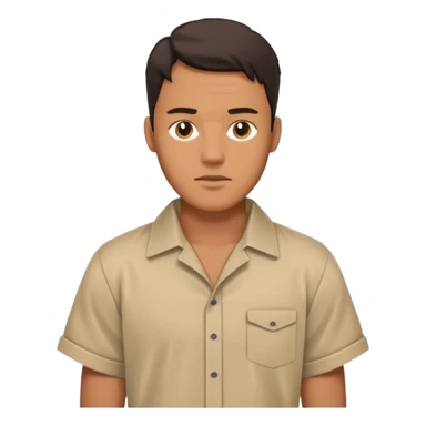 Man fenty folded  sticker