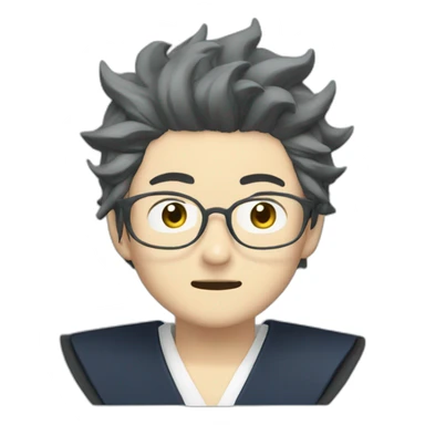 Satoru gojo using infinite voide sticker