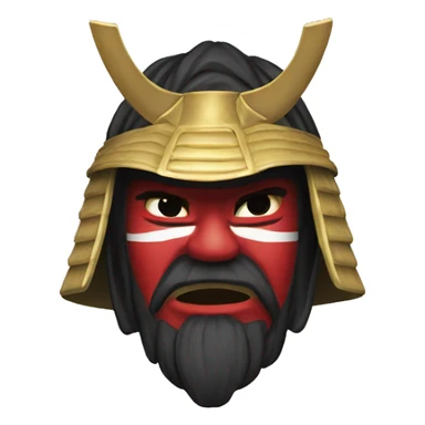 Samurai Mascarado  sticker