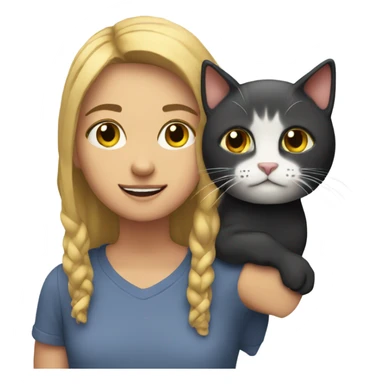 Me and cat sticker