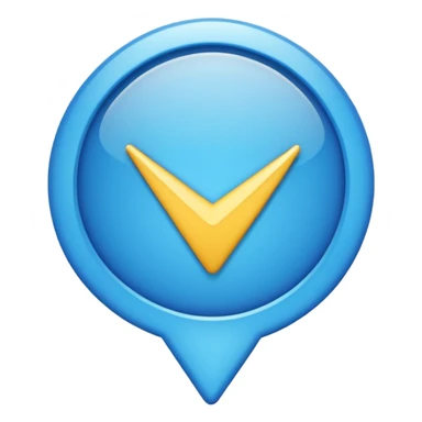 Make a Instragram blue tick emoji sticker