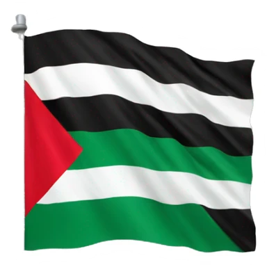 Palestine flag sticker