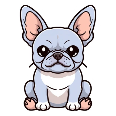 French Bulldog sticker