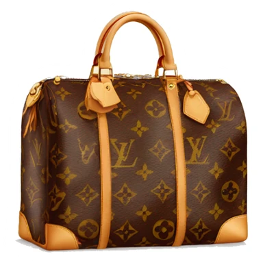 Louis vuitton bag with euros sticker