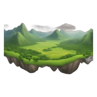 Paysage sticker