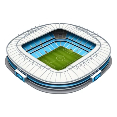 Etihad Stadium, home of Manchester City football club sticker