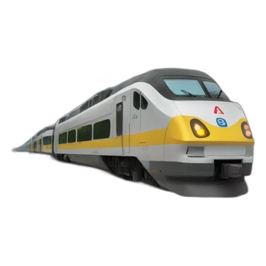 A train coming in the train station of Besançon sticker