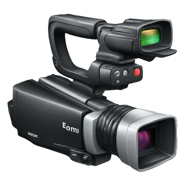 camcorder with handstrap sticker
