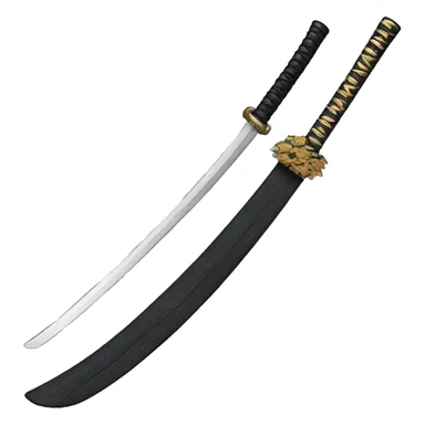 tanjiro kamao's katana sticker