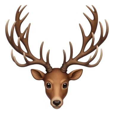 Deer Antlers sticker