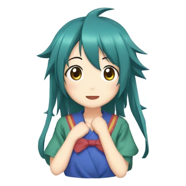 Konata Izumi from Lucky Star sticker