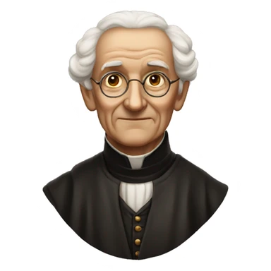 Very very old Anglican priest from 1820s sticker