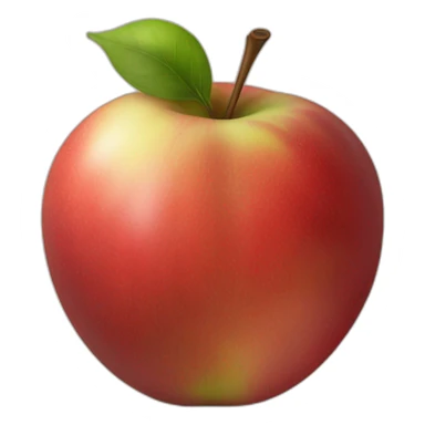 manzana atravesada por un rayo sticker