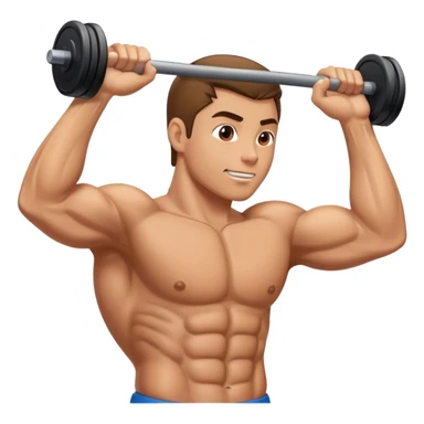 tricep exercise sticker