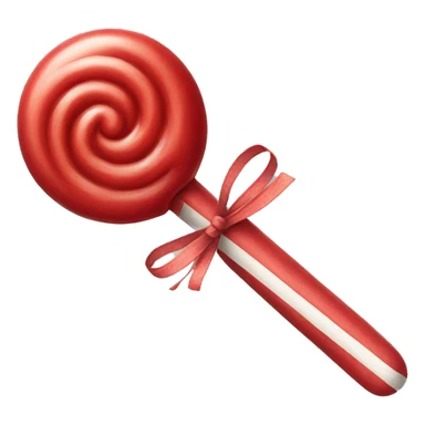 Red lollipop  sticker