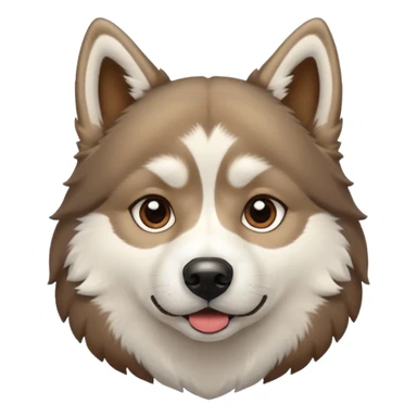 Un husky sticker