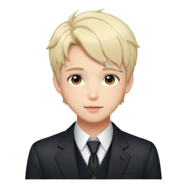 Shiny Blushing Cute Sexy Handsome Shoujo Anime Guy Boy Man Gentleman Trending Style Cottagecore  sticker