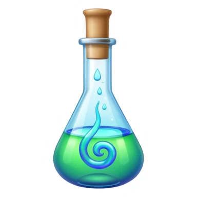 Potion – Glass vial filled  sticker