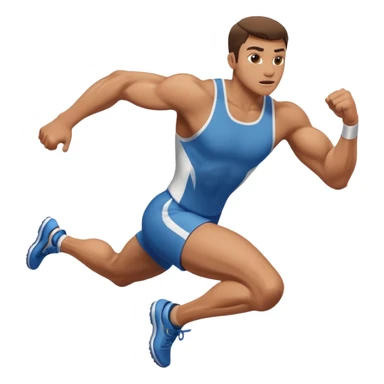 hurdling sticker