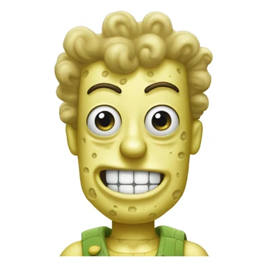 spongebob pratick sticker