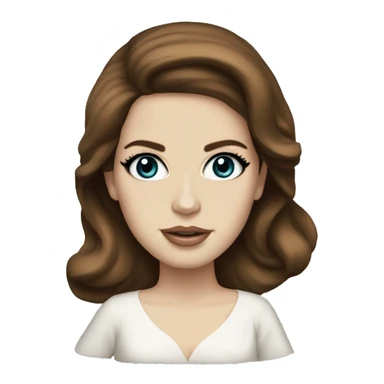 Lana Del Rey in 2012 sticker