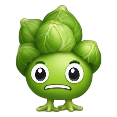 Brussels Sprout sticker