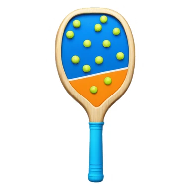 Pickleball paddle sticker