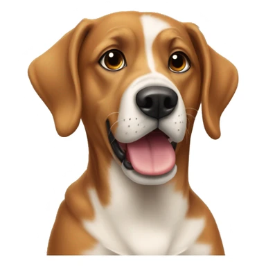 mahagoni dansk svensk gard hund sticker