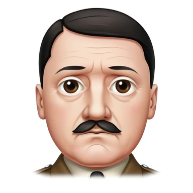realistic Adolf hitler sticker