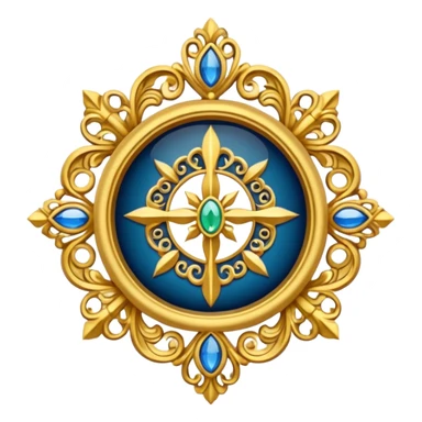 ave maria's emblem  sticker