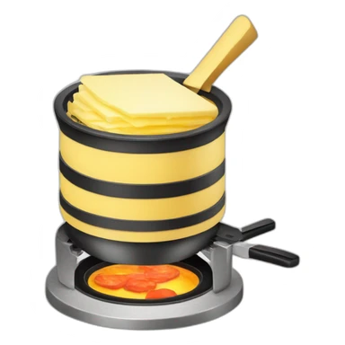 raclette fondue sticker