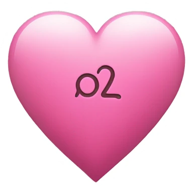 a pink heart with the text „ozan“ written in it  sticker