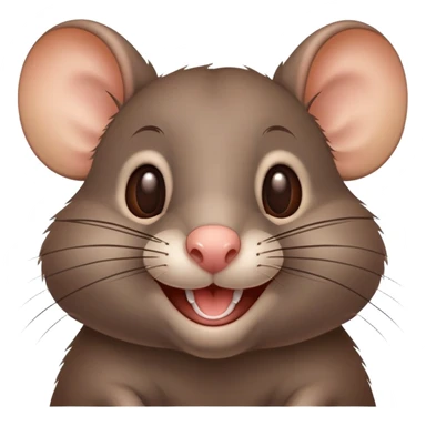 happy rat sticker