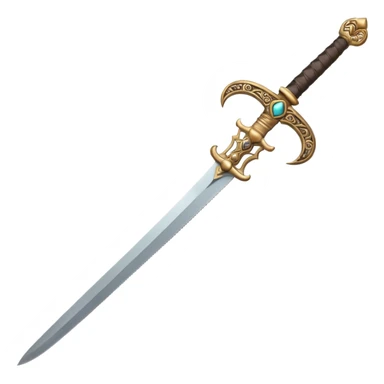 Senegalese sword sticker