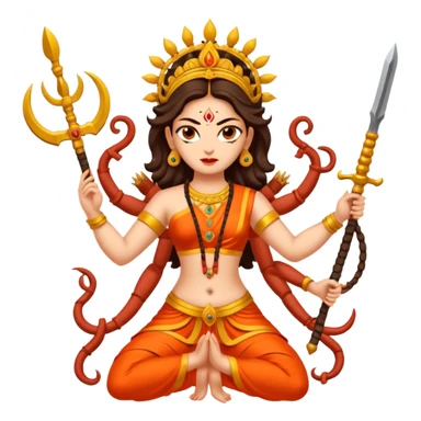 Ma Durga sticker