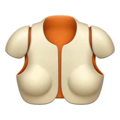 beije bone shoulder pads sticker