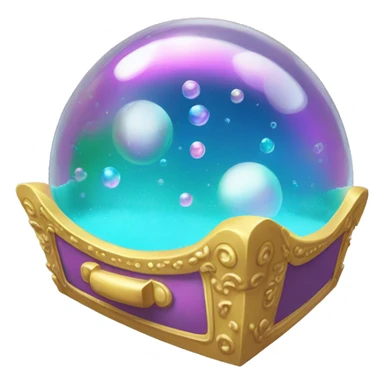 Glittery 3D like bubble effect 𓂺THE MAGIC BOX✨ sticker