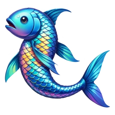 Balık kuyruğu sticker