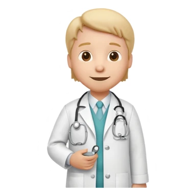 Snoopy in a doctor uniform sticker