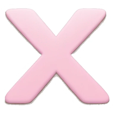 Light pink checkmark sticker
