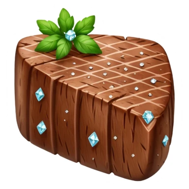 diamond steak with herbs sticker