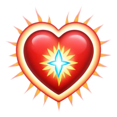 heart Spiritual energy sticker